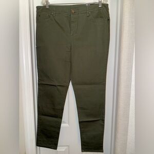 Olive Green Women's Jeans
